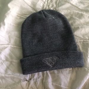 Diamond Supply Co Gray Beanie